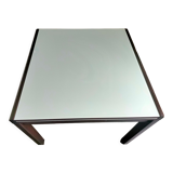 Glass and wood table 4 / 8 people