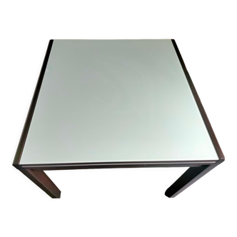 Table verre et bois 4 / 8 personnes