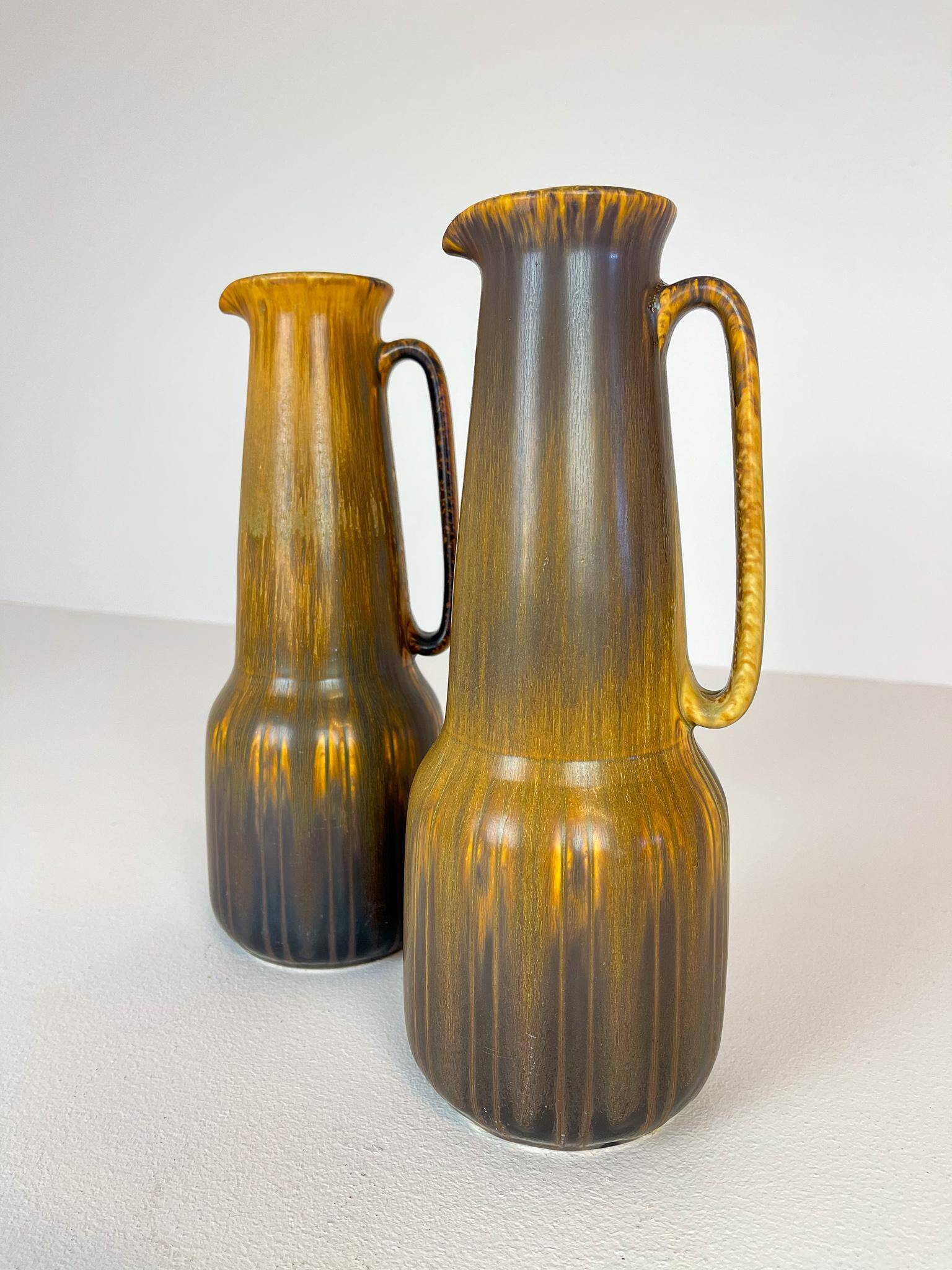 Large Mid-Century Modern Ceramic Vase by Gunnar Nylund, Rörstrand, Sweden