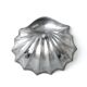 vintage shell dish, tin shell, table décor, pocket empty, tin cup, tin shell