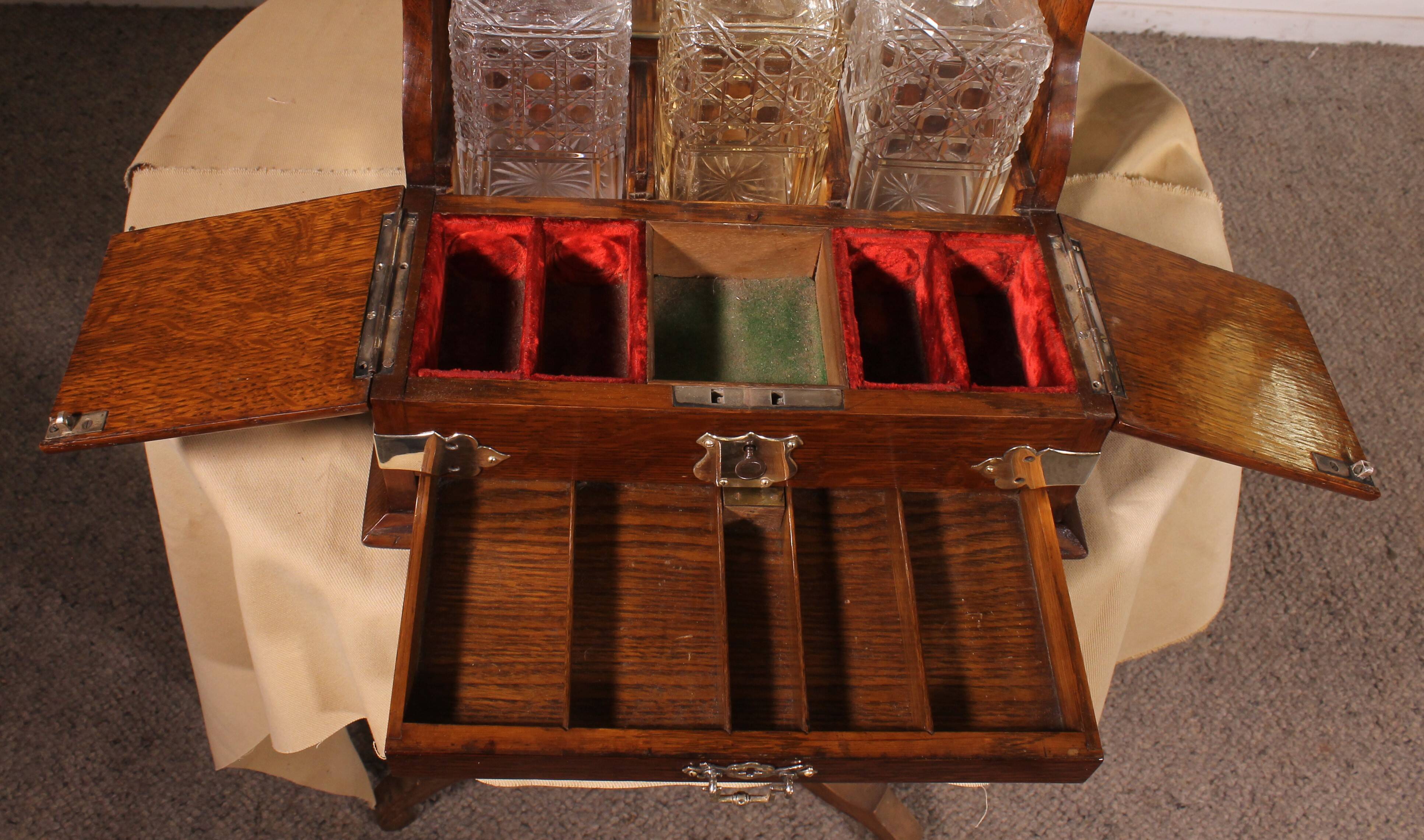 19th Century Tantalus Whiskey Cellar