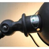 Lamp Jielde vintage graphite e-reader 2 arms of Jean Louis Domecq 1960