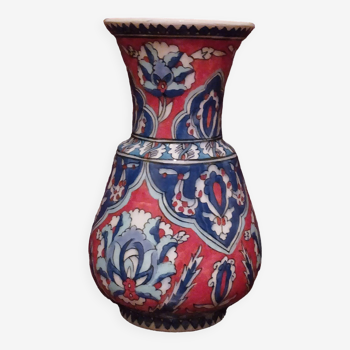 Vase en céramique kutaya korkmaz çini