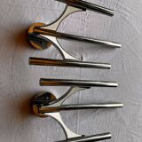 Sciolari chandelier wall lights from the 70s