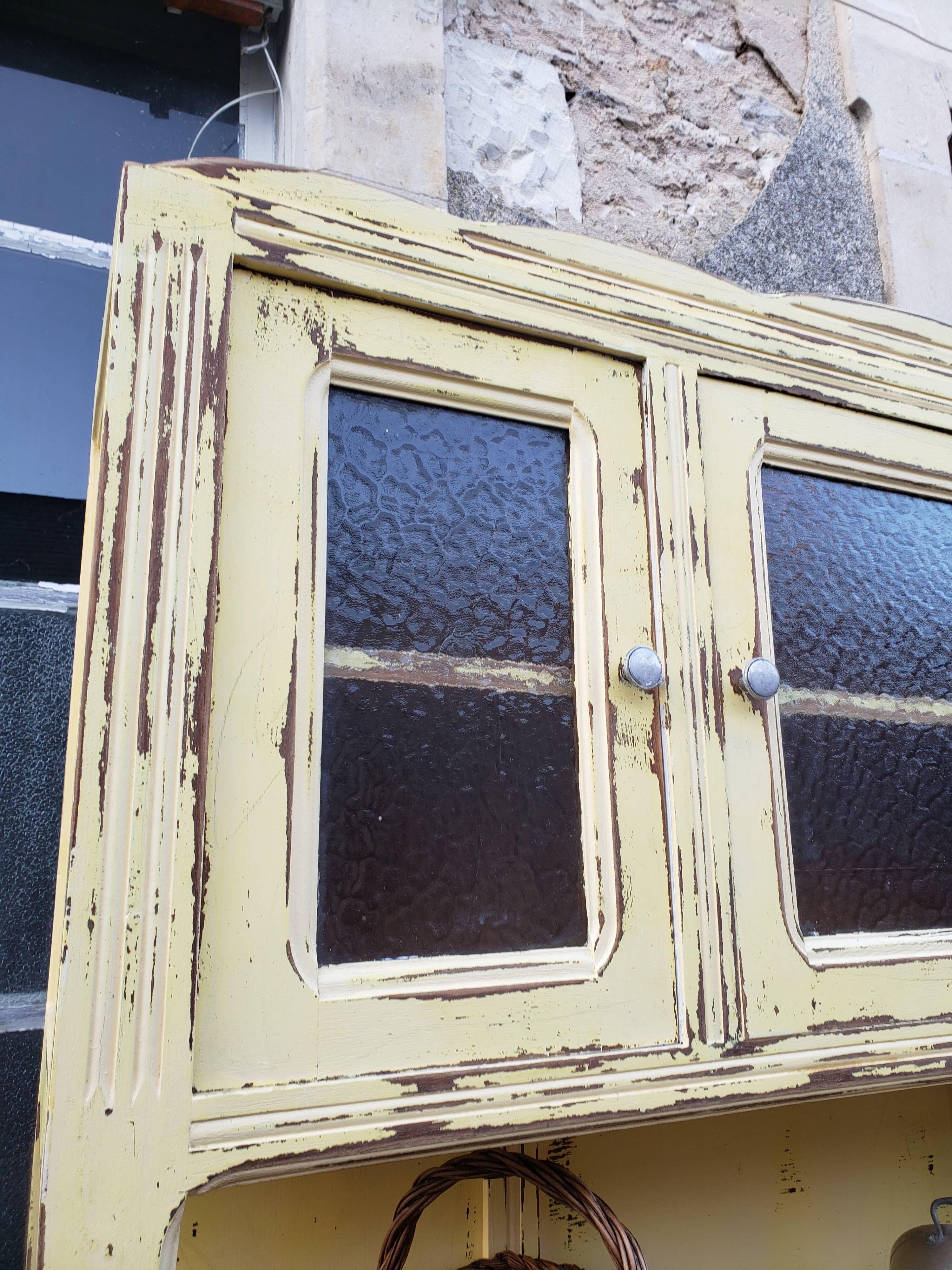 Buffet double soft yellow patina