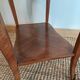 Pair of marquetry tables