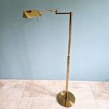 Brass floor/reading lamp, 1970s