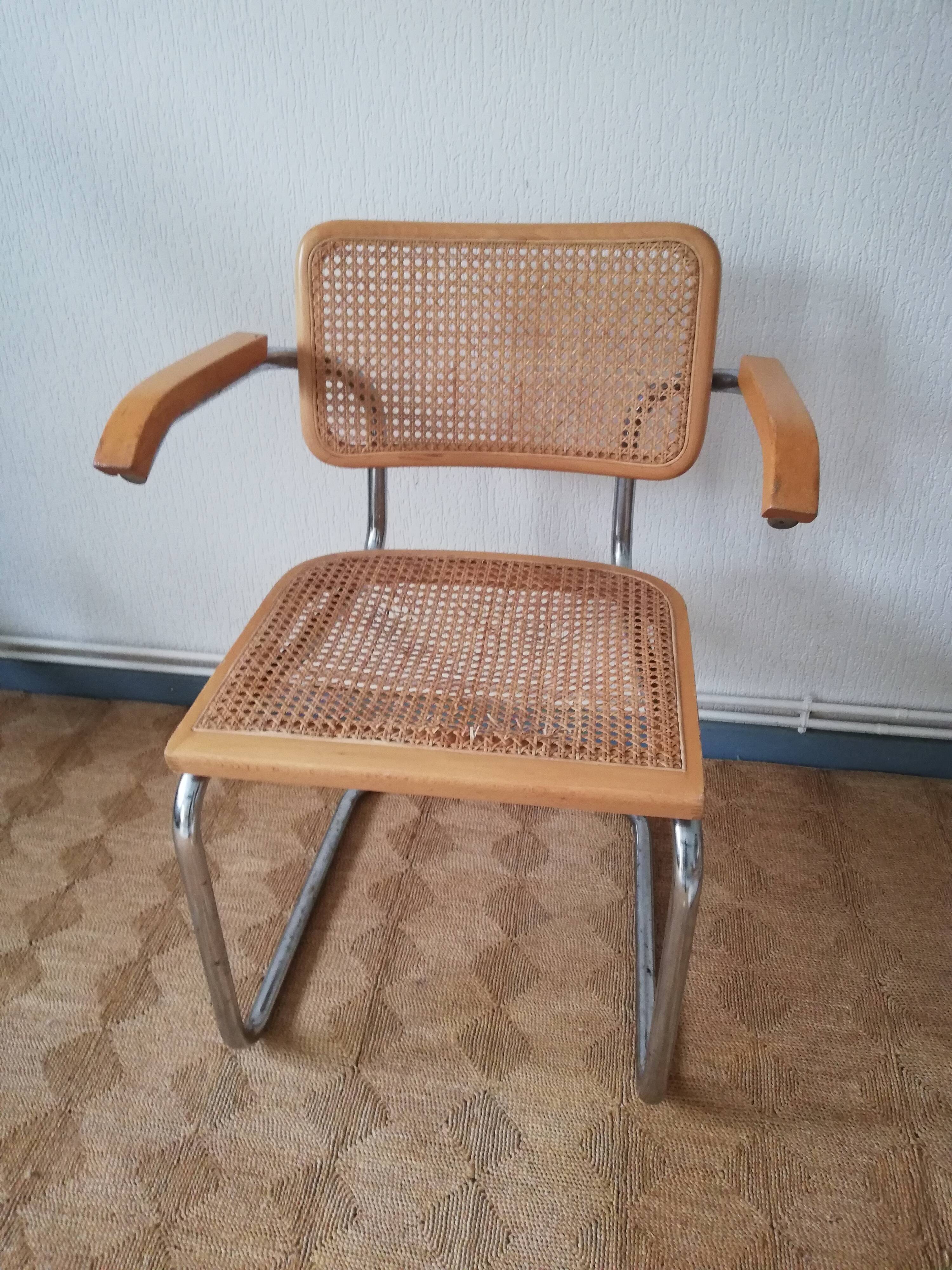 Cesca B34 armchair by Marcel Breuer
