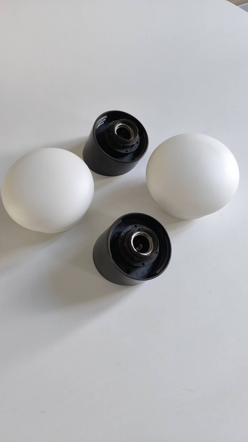 Charlotte Perriand Selection – Pair of “Les Arcs 1800” Wall Lights – Circa 1970