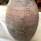 Vintage ceramic artisanal vase dimensions: height-30 cm-diameter-22 cm
