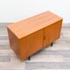 1960s walnut two-door cabinet.