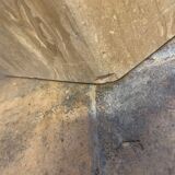 Vintage travertine coffee table duo