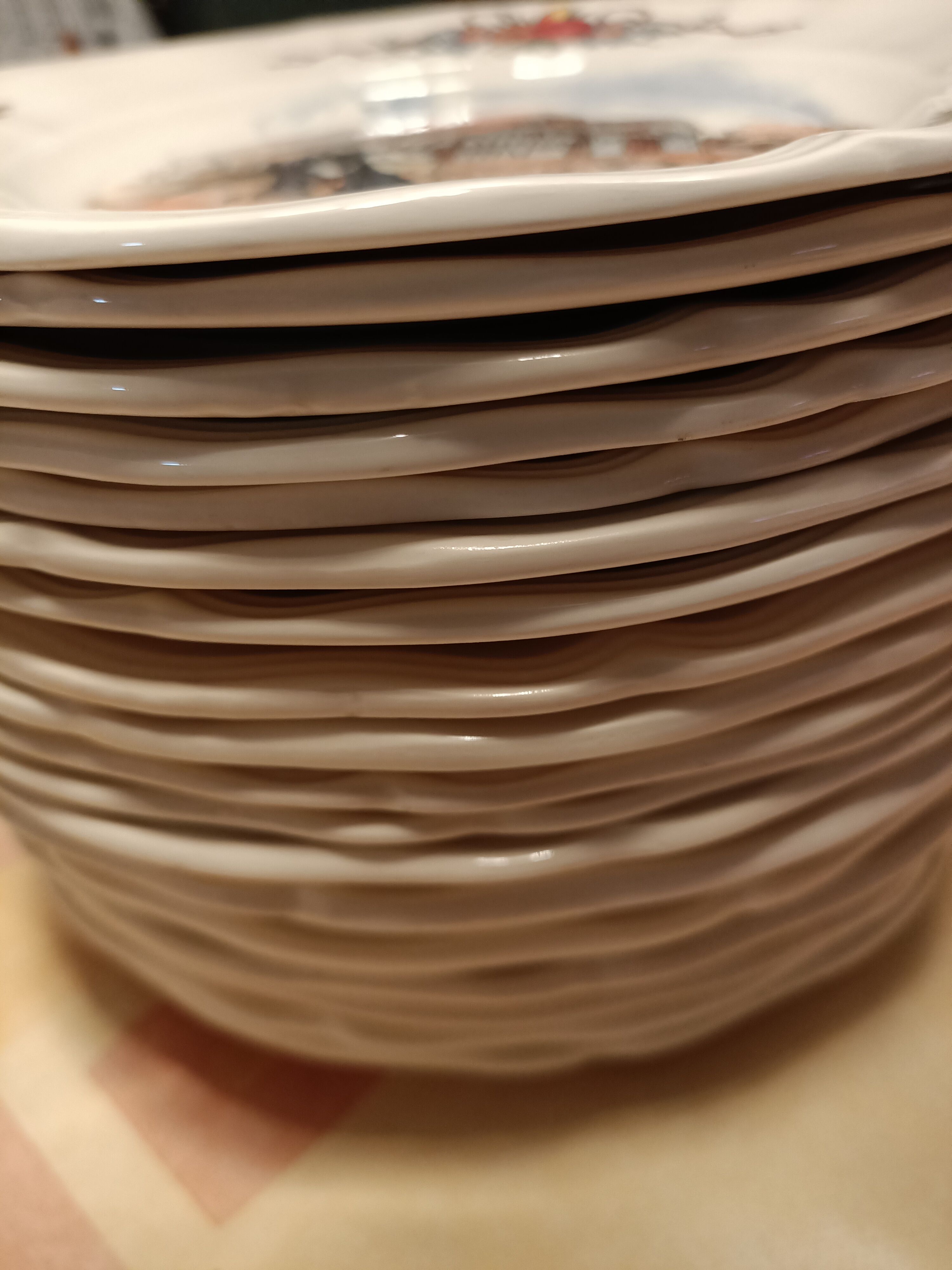 20 plates Obernai Faïencerie Sarreguemines