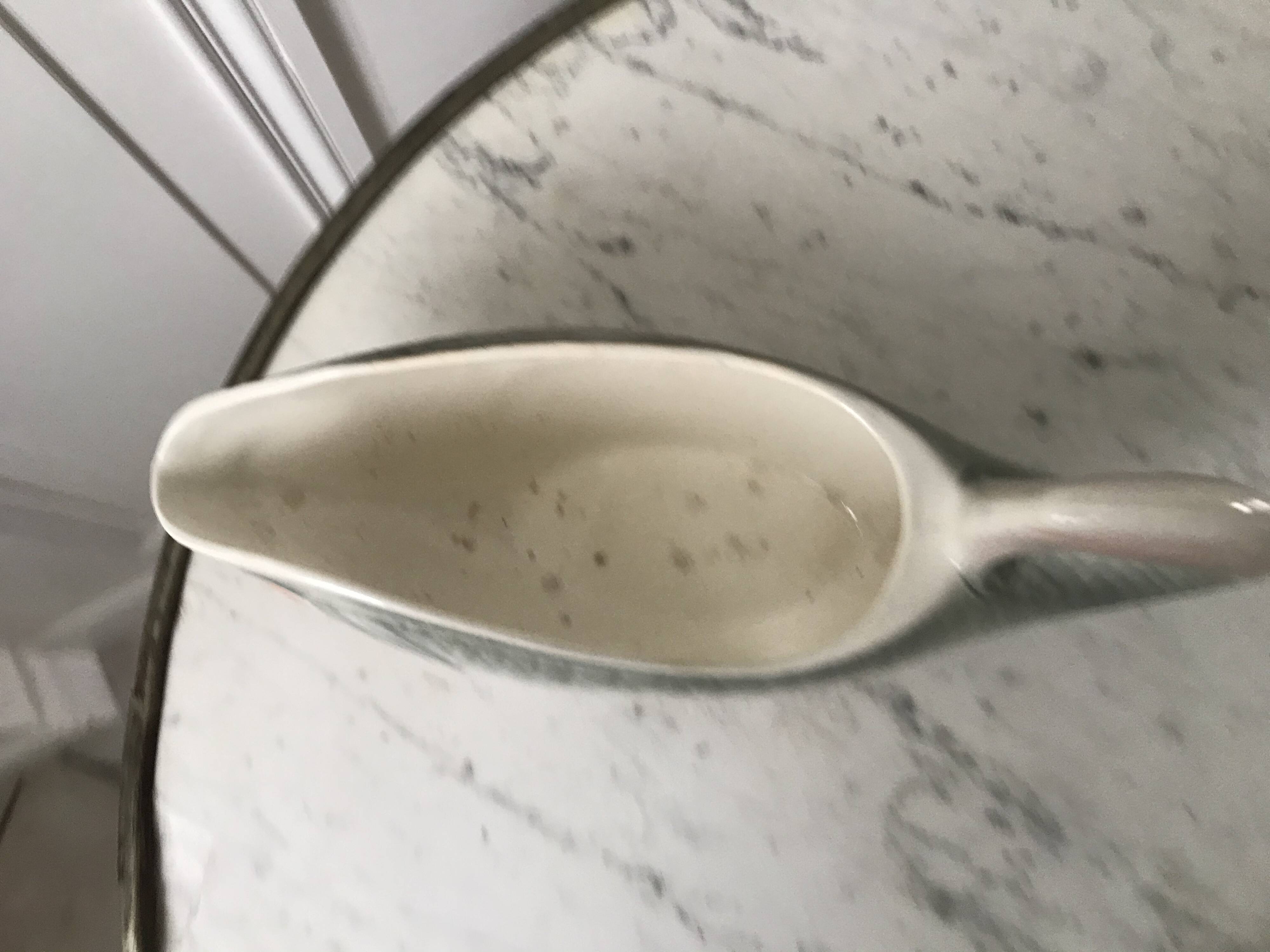 Fish gravy boat in slip digoin sarreguemines 50s