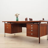 Teak desk, Danish design, 1970s, designer Finn Juhl, manufacturer France & Son