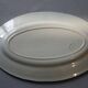 Plat ovale Terre de Fer Salins modèle "Saussure" 37 x 24cm TBE