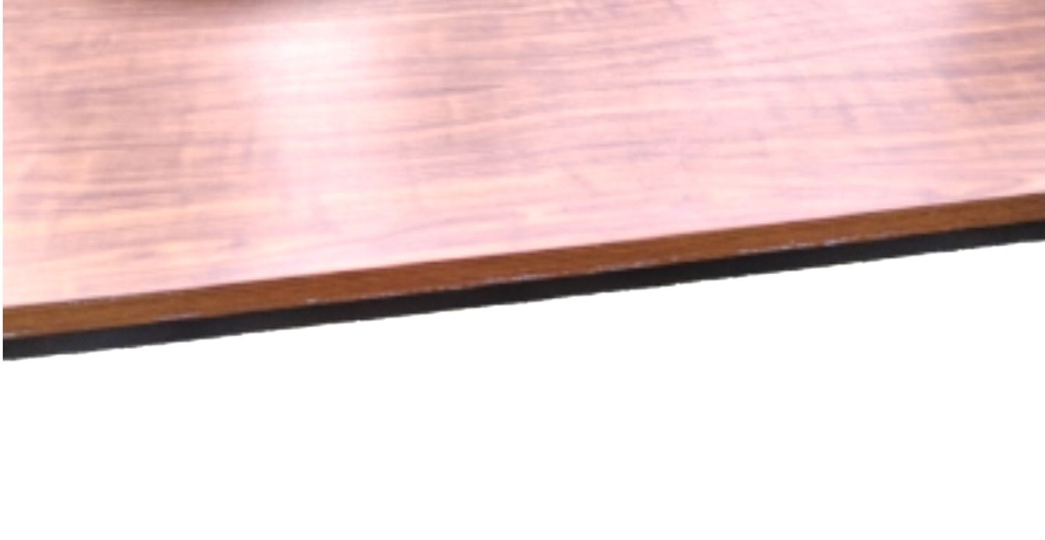 Table basse en teck, table basse vintage scandinave, très grande table