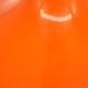 Orange tulip pendant light in formed sheet metal – Space Age style, 70s