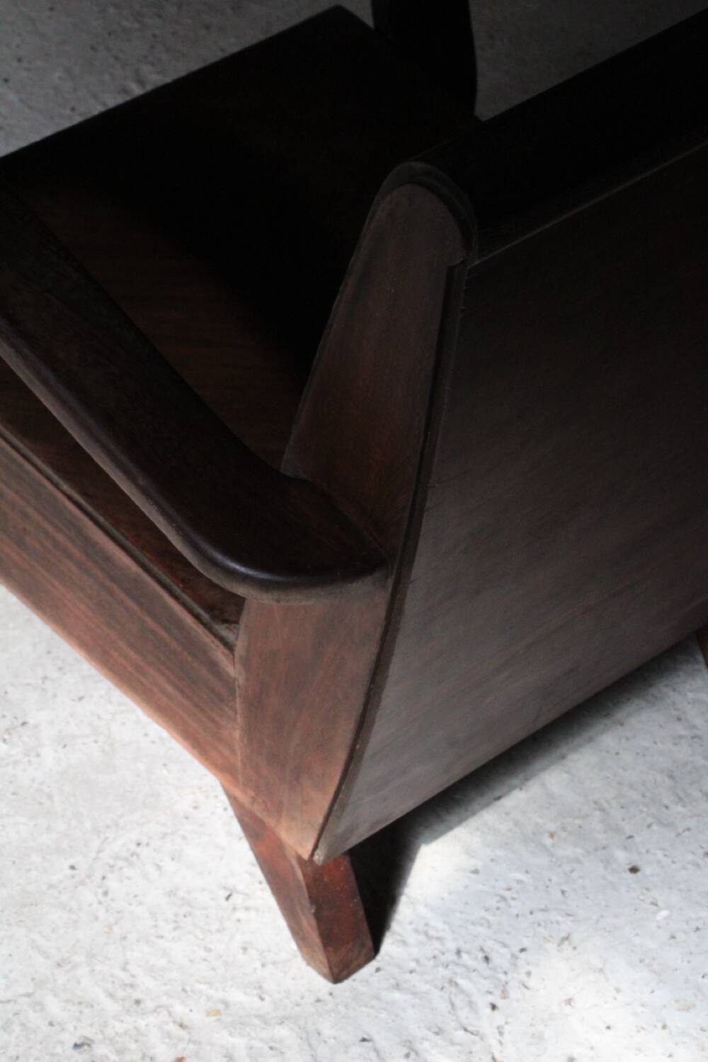 Art Deco design armchair all wood 1930