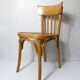 Ancienne chaise bistrot Baumann en bois courbé