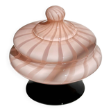 1950s Murano Opaline Glas Bonbonniere