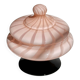 1950s Murano Opaline Glas Bonbonniere