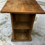 Modernist walnut veneer library