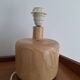 Lampe en bois tourné