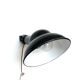 BLACK ENAMELLED TOLE WALL LAMP 1940 LEGRAND Ø 25 CM