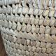 Panier en osier années 70