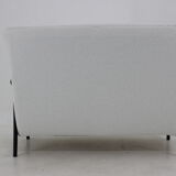1960s italian 2-seater sofa in bouclé