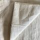 Drap de réserve 1960 en toile de lin brut 210x330