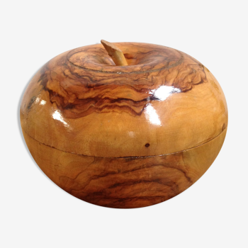 Boîte pomme en bois