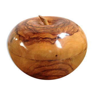 Boîte pomme en bois