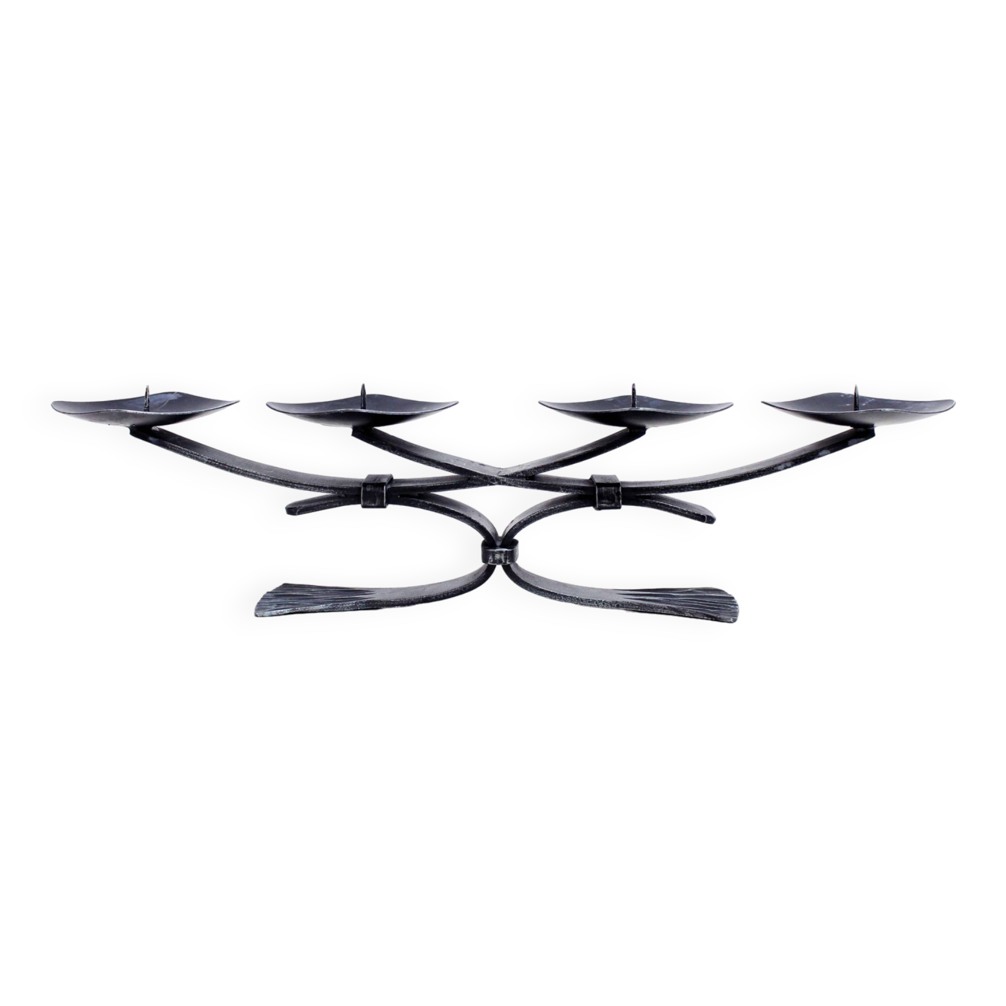 Large vintage candle holder with 4 lights