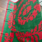 New Tablecloth Pierre Frey Red & Green 178 x 280 cm
