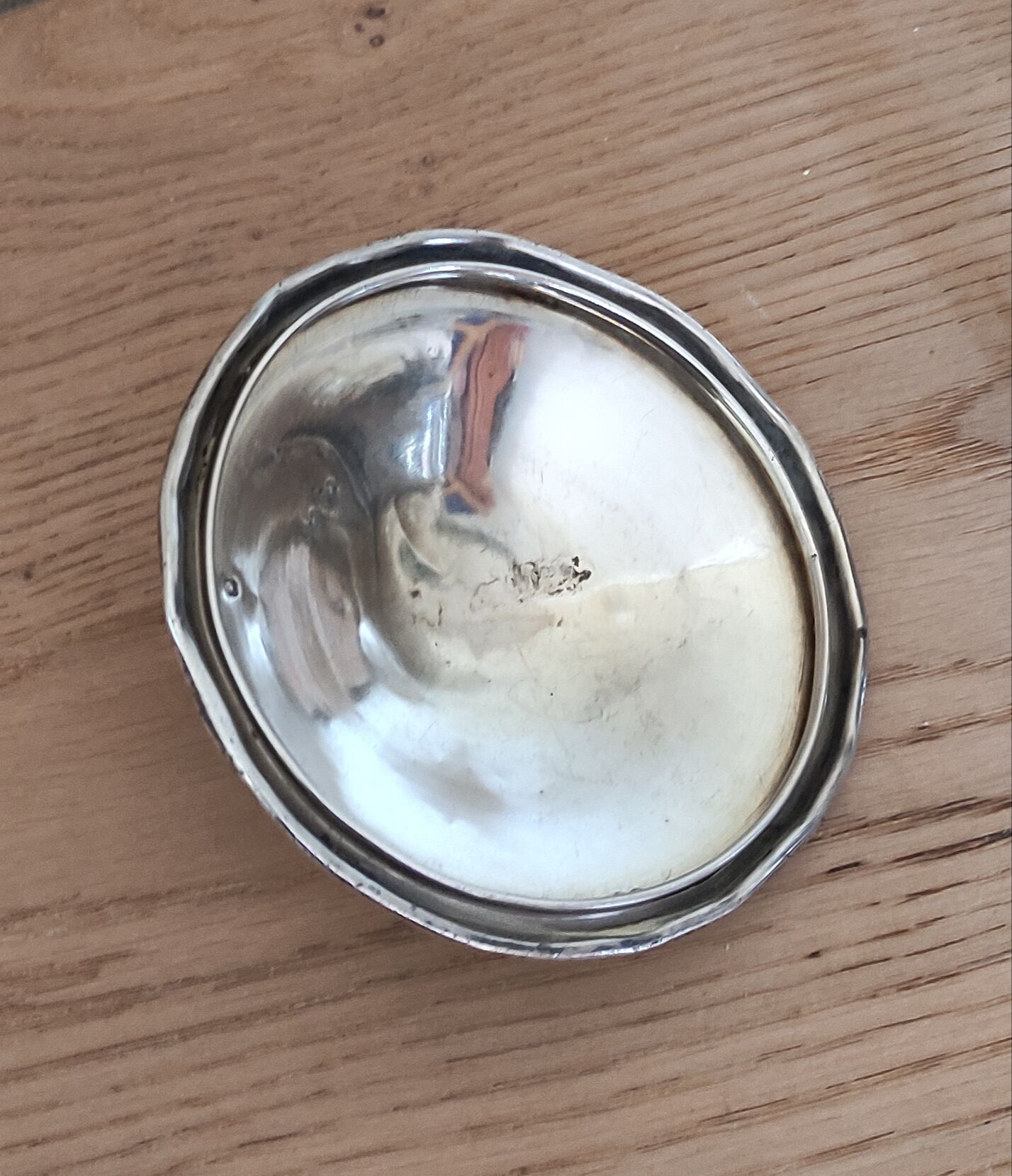 950 silver sugar bowl Minerva Guilloche (455 gr)