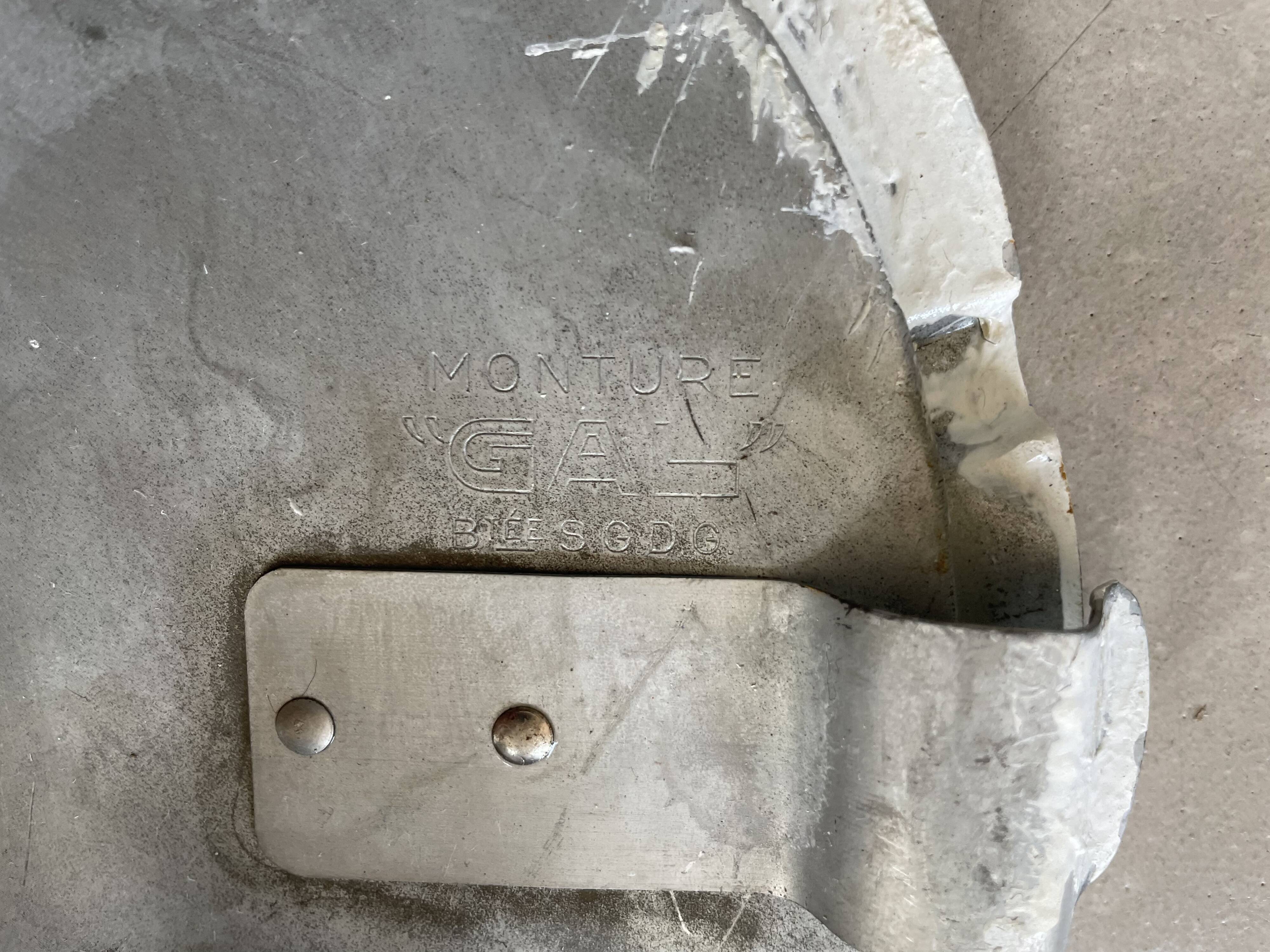 Large opaline wall or ceiling light D24cm