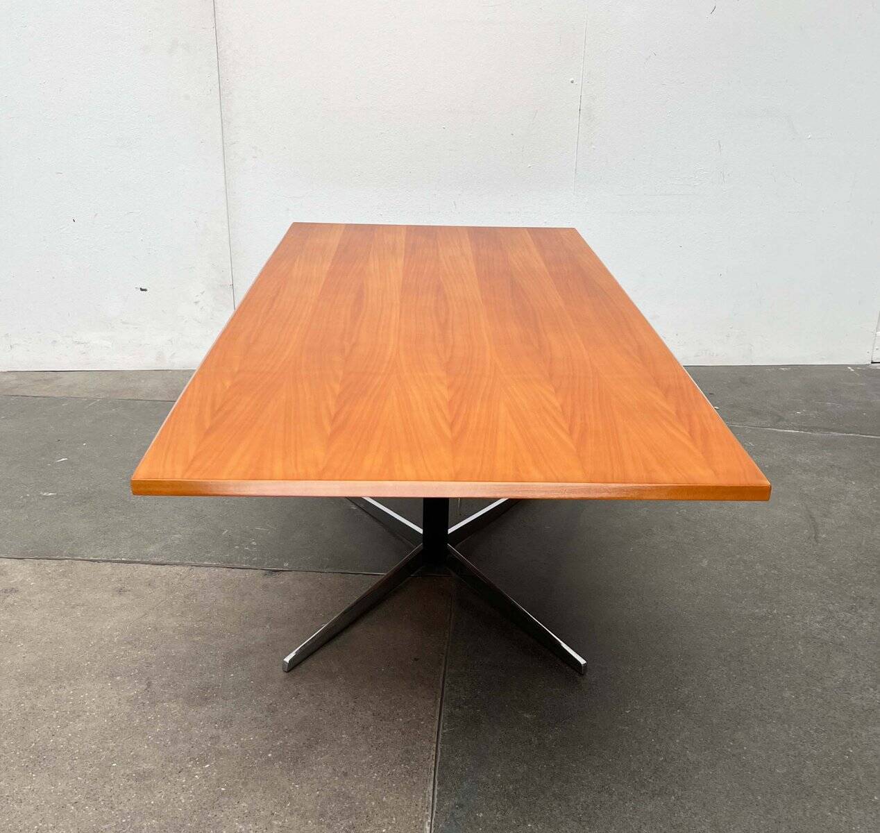 German adjustable dining table in mid-century style by J.M. Thomas for Wilhelm Renz, 1960s