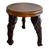 Tripod stool cep wood