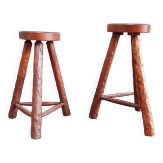 Tabourets tripodes