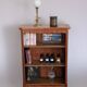 Bibus marquetry in rosewood, Transition style - Mid 20th century