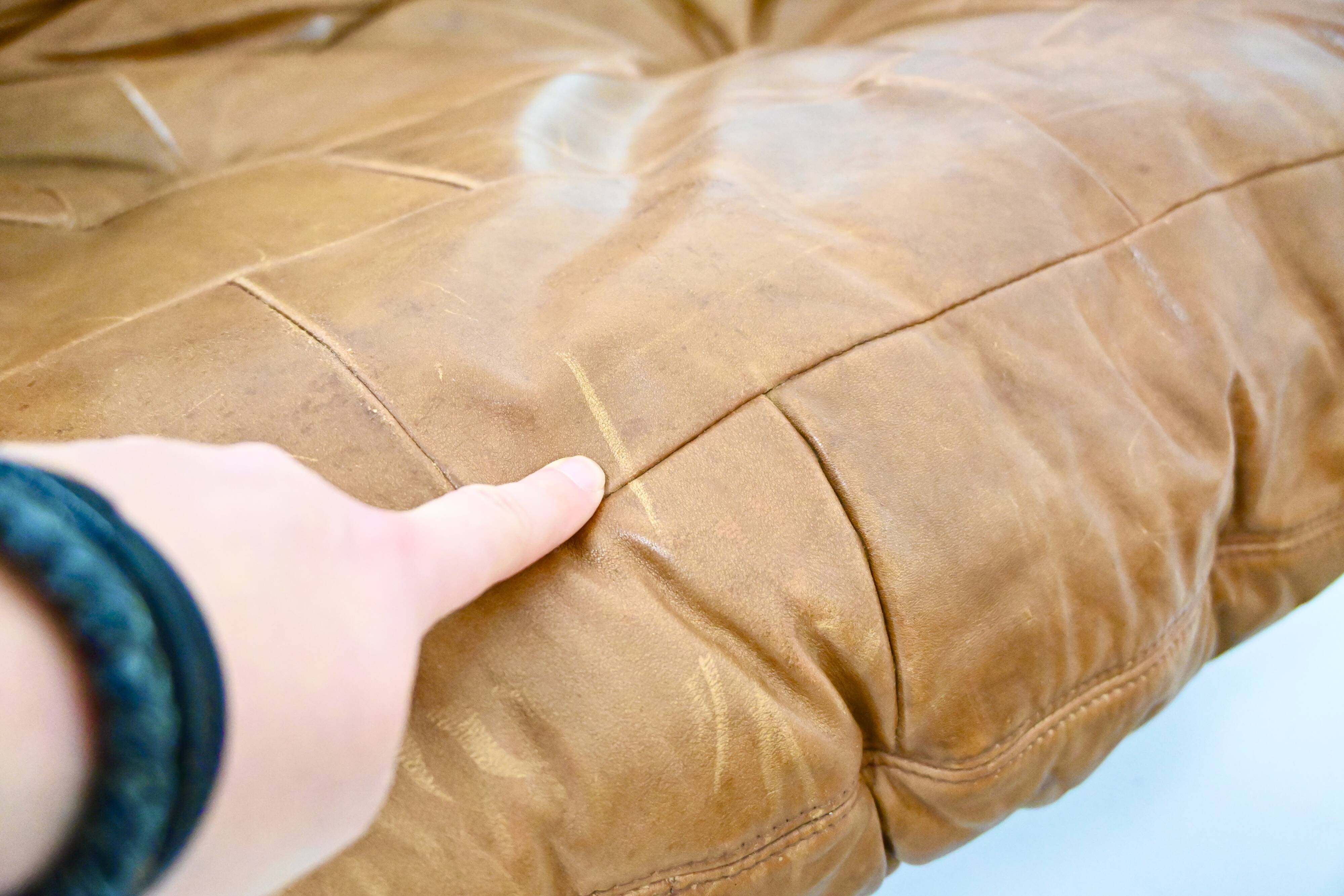 "Marsala" armchairs and poufs by Michel Ducaroy for Ligne Roset, years