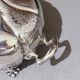 Antique Decorative Caviar Dish Caviar Serving, Silver Quadruple Plate Lid, Spoon