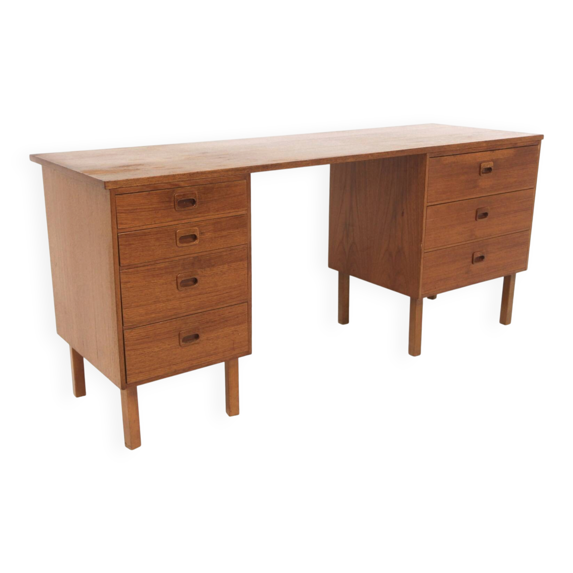 Bureau scandinave en teck, Suède, 1960