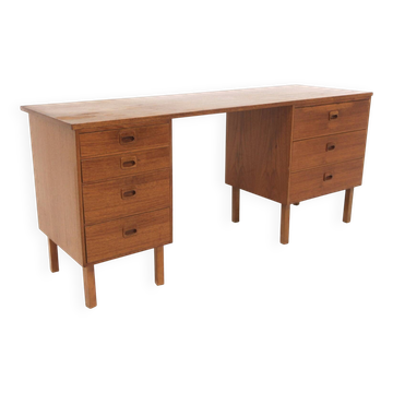 Bureau scandinave en teck, Suède, 1960