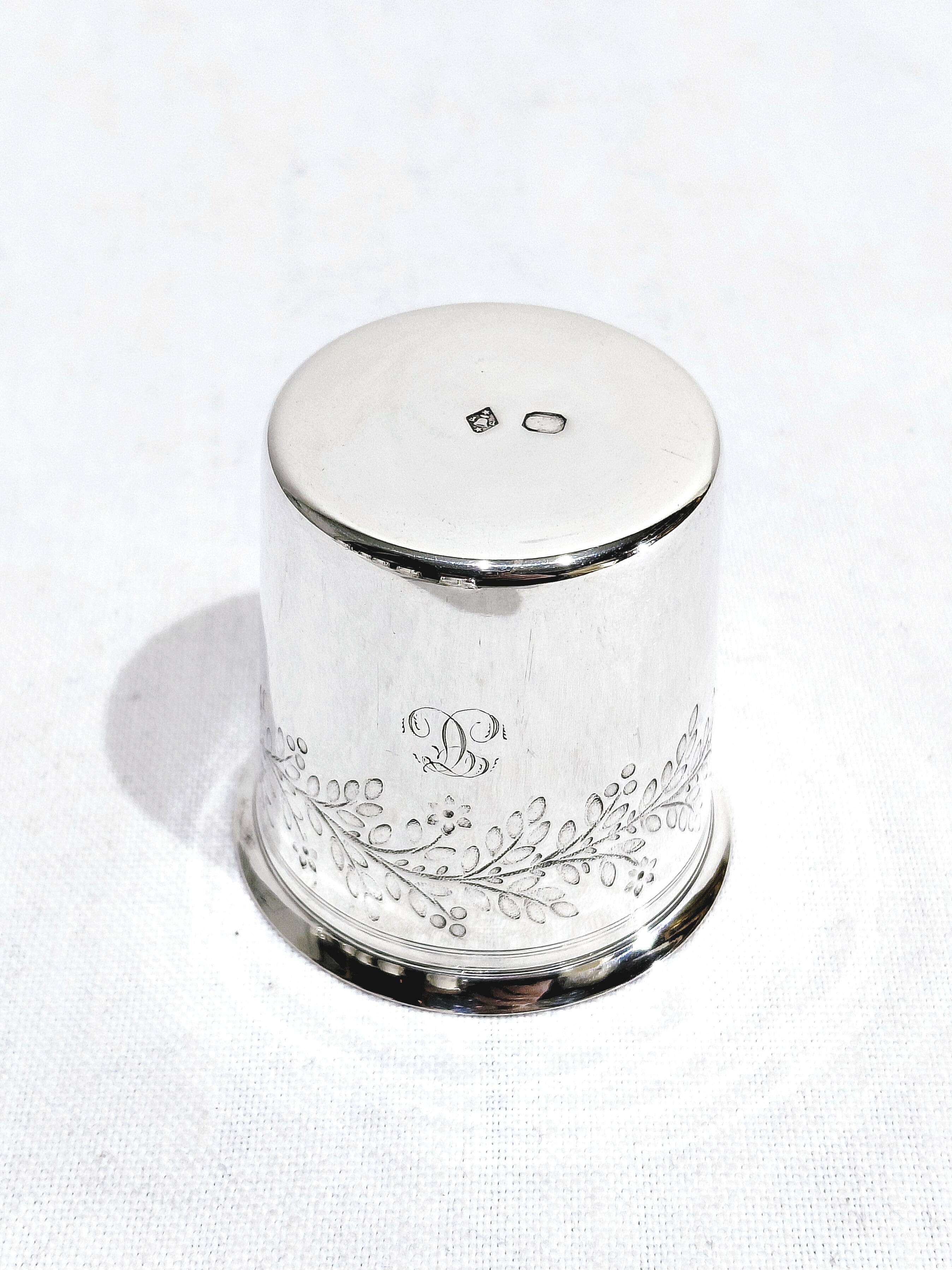 Hippolyte Fournerot - 6 Silver Liqueur Glasses