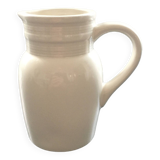 Classic white pitcher