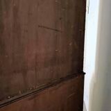 Venetian scriban secretary in Louis XV style, inlaid with walnut.