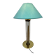 Vintage Hollywood Regency table lamp – brass and perspex